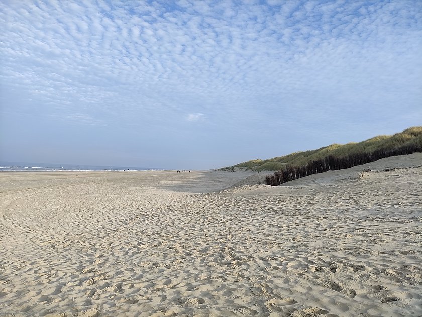 Kraft schöpfen am Meer