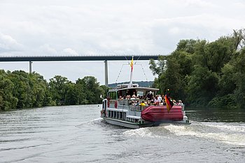 Super Wetter beim Ausflug auf der Ruhr